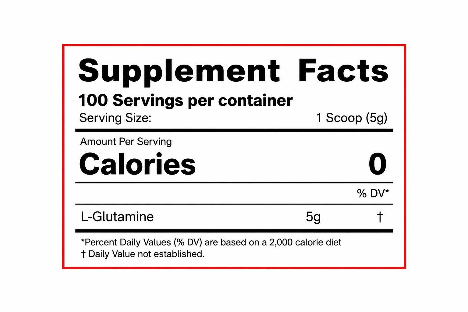 Glutamine 500™ - Pharmaceutical Grade Micronized by Titan Nutrition